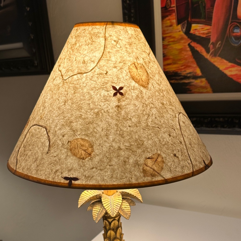 Textured Cream Lampshade